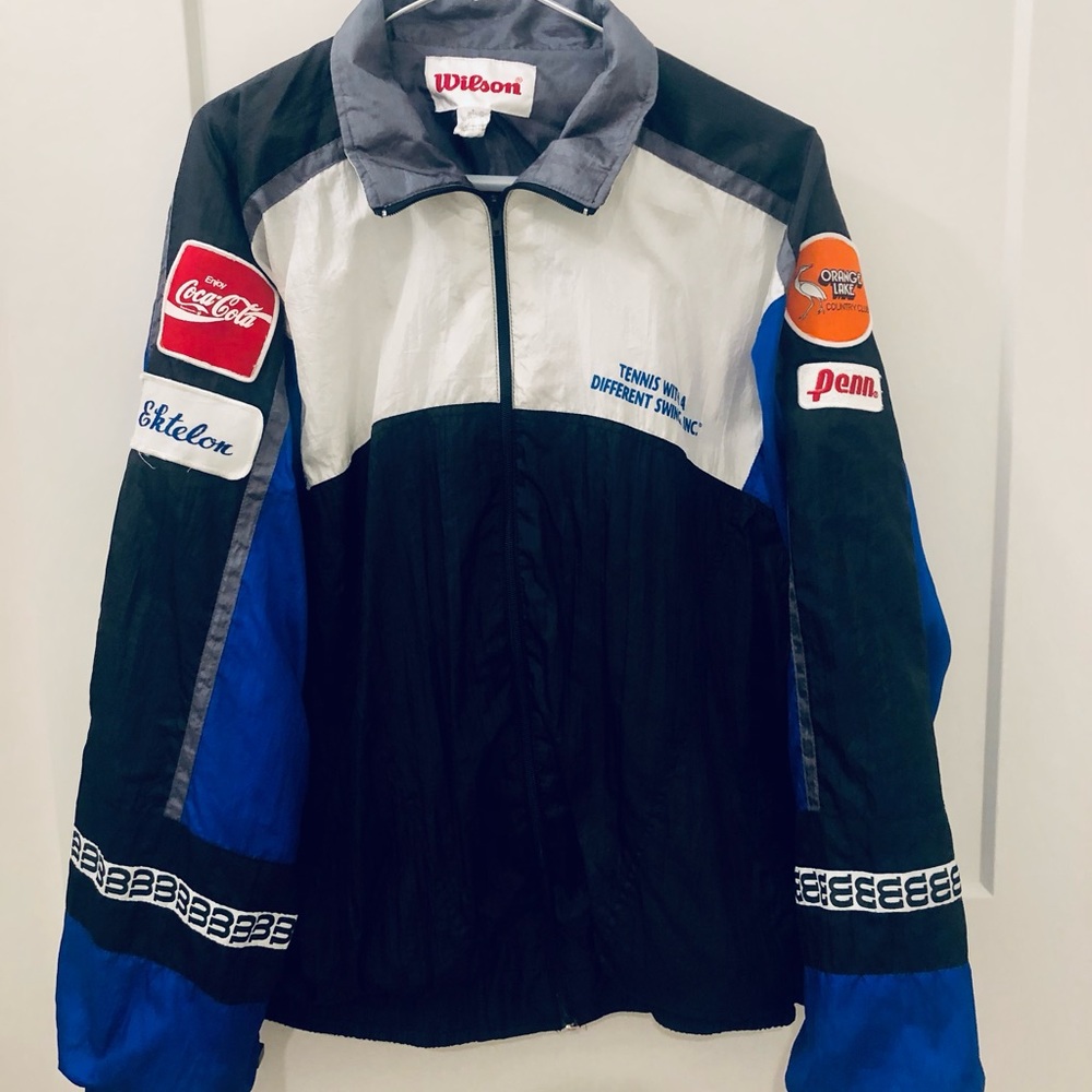 Wilson vintage tennis jacket Penn Ektelon